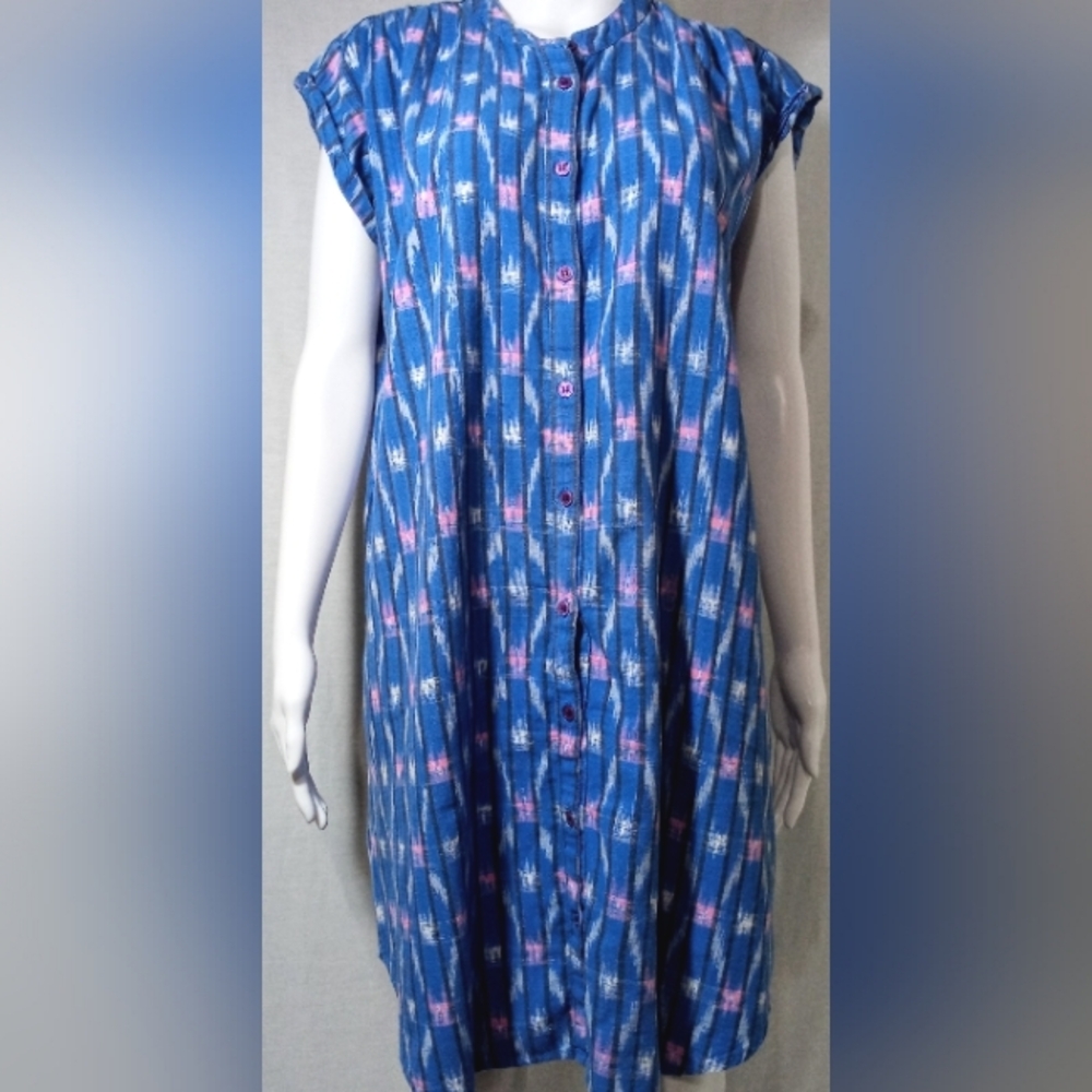 Leon & Harper S/S Printed Shirt Dress